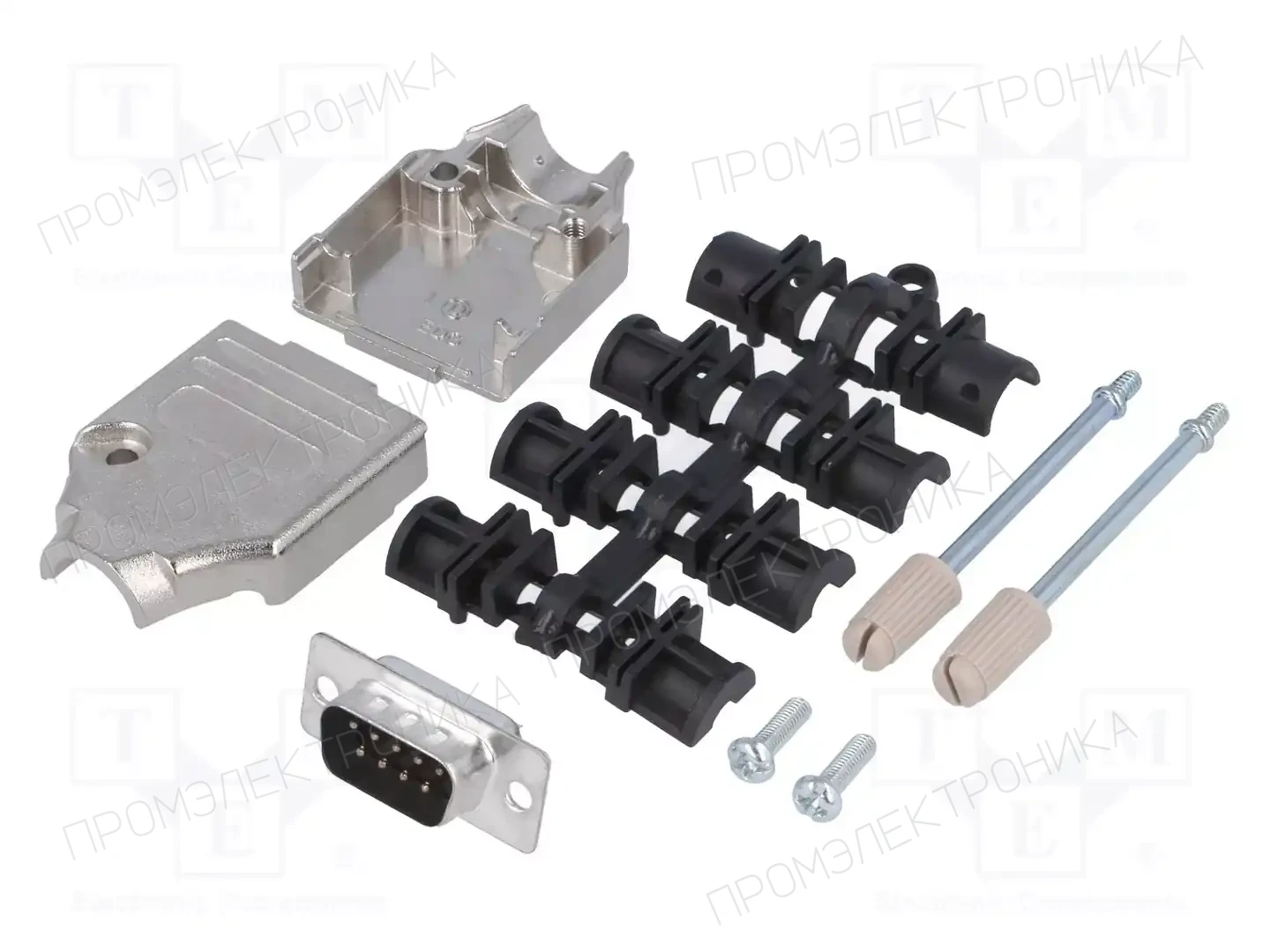 MH CONNECTORS MHDTZK9-DB9P-K — Комплектные штекеры D-Sub