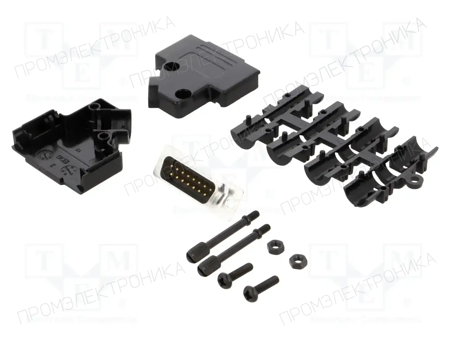 MH CONNECTORS MHD45PPK9-DB9P-K — Комплектные штекеры D-Sub