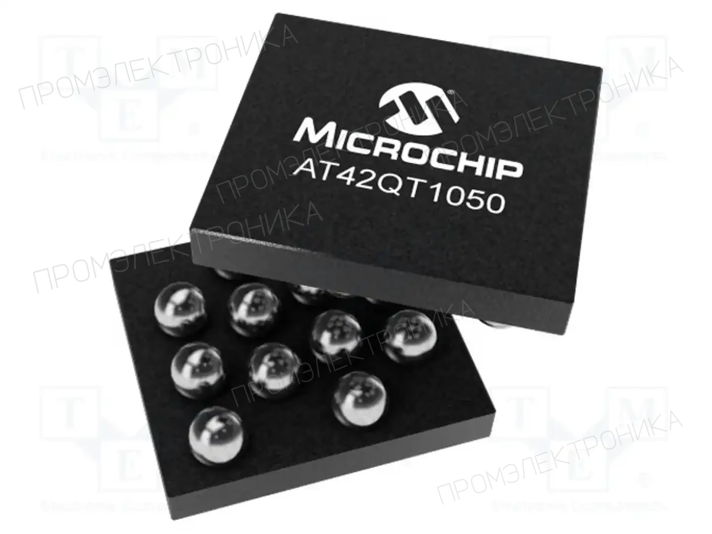 Microchip Technology AT42QT1050-UUR — Драйверы - микросхемы