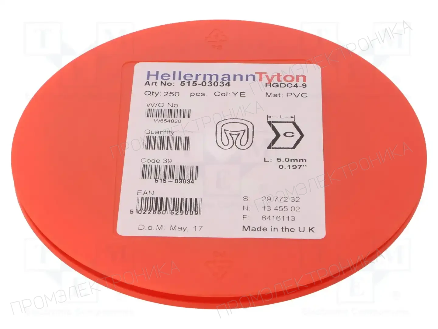 HELLERMANNTYTON 515-03034 — Маркеры проводов