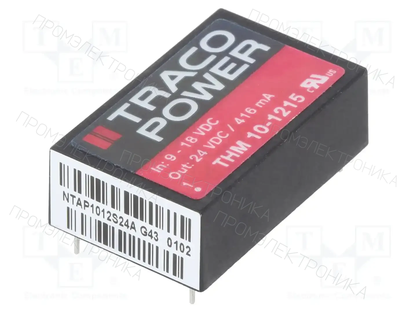 TRACO POWER THM 10-1215 — Преобразователи DC/DC