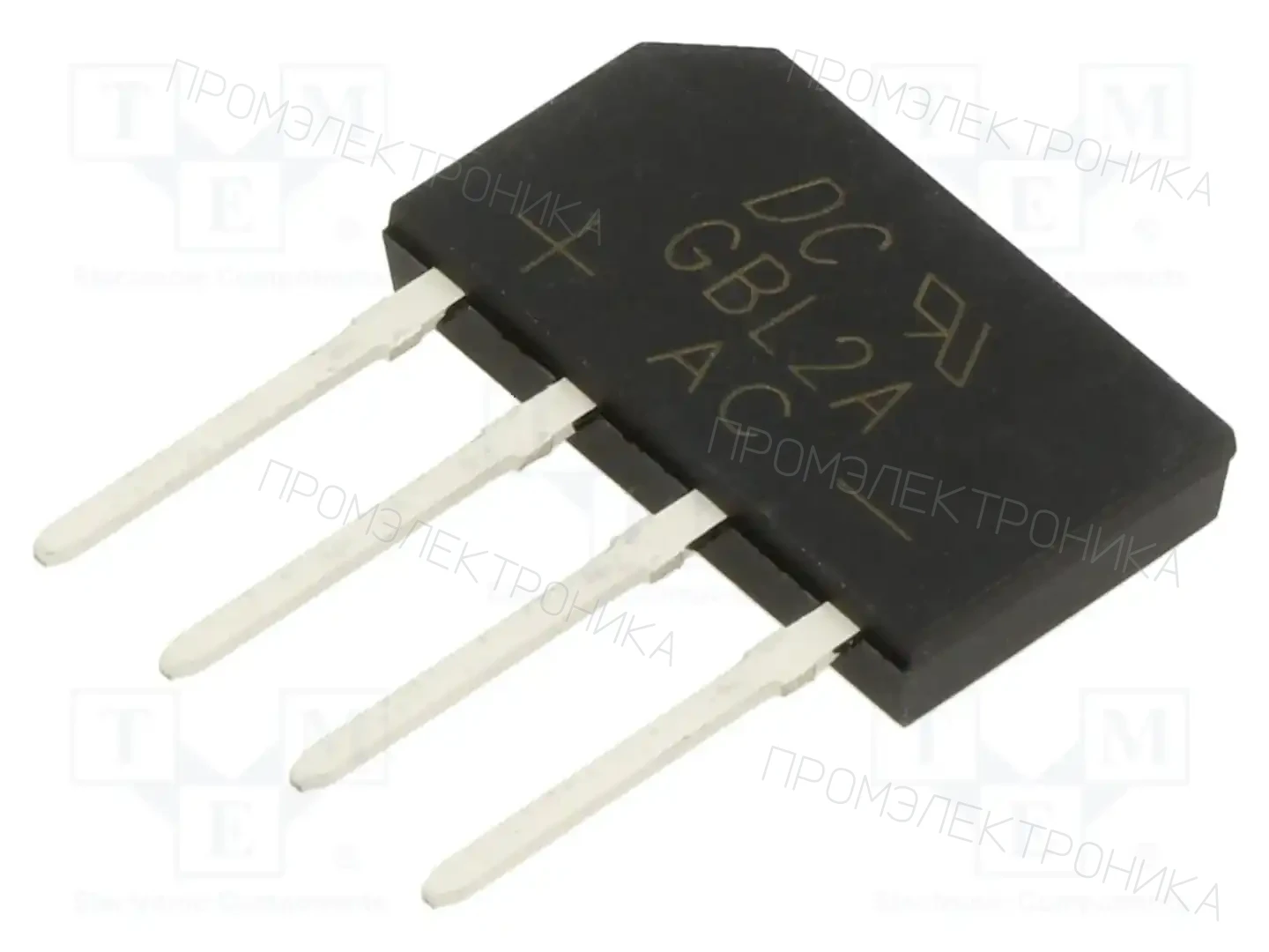 DC COMPONENTS GBL2A — Однофазные мосты диодные плоские