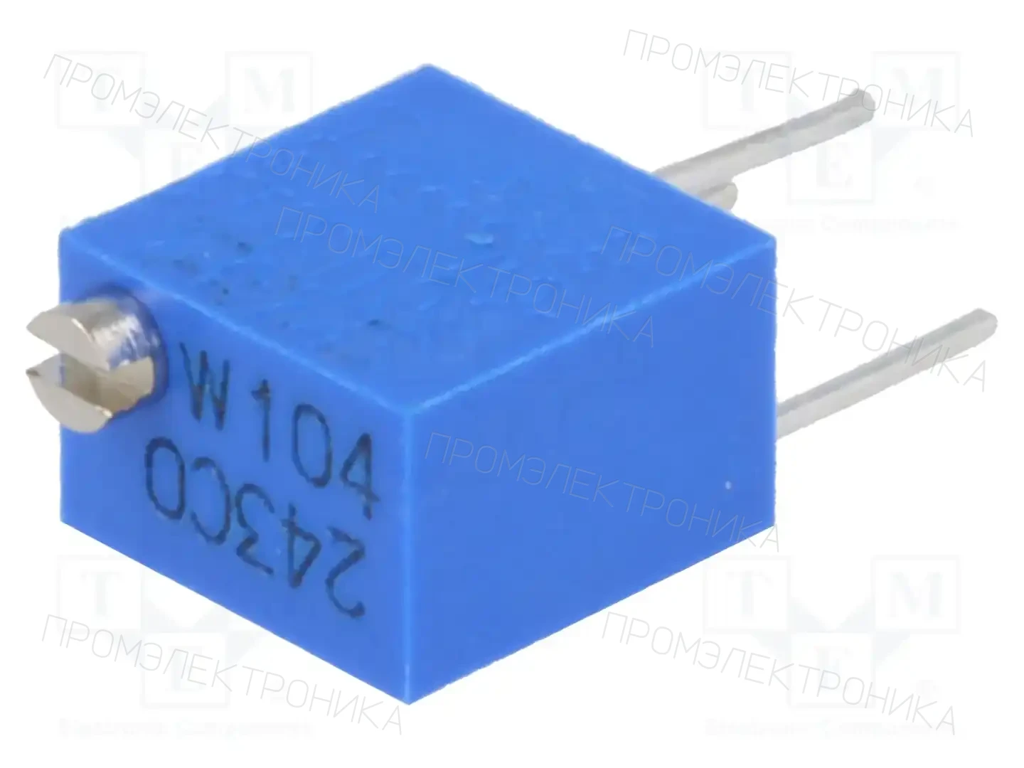BOURNS 3262W-1-104LF — Потенциометры THT многооборотные 1/4 дм