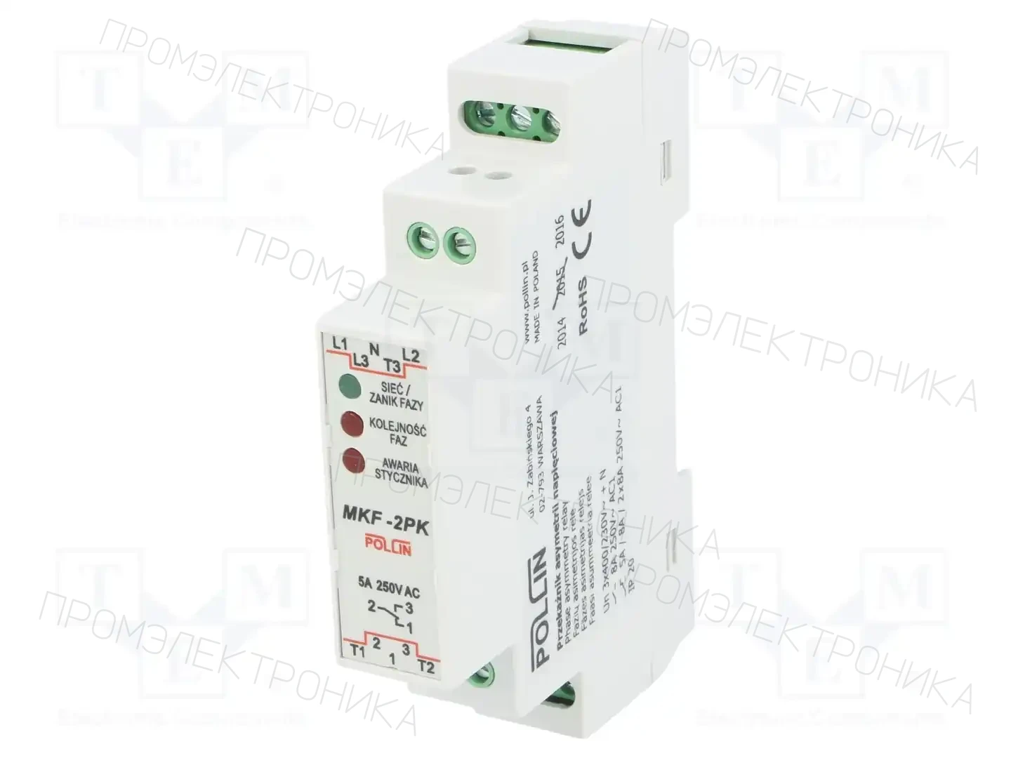 POLLIN MKF-2PK — Контрольные реле