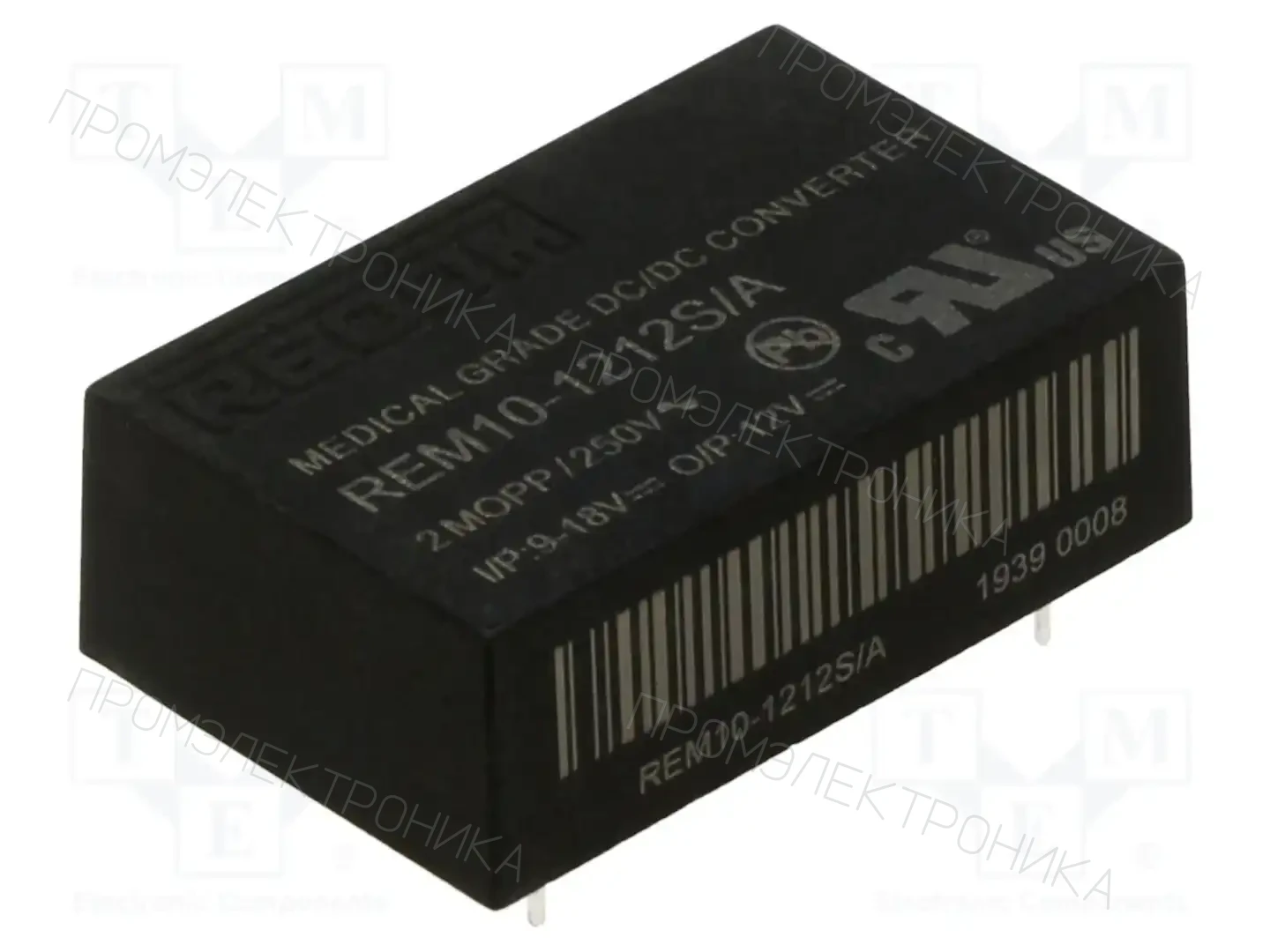 RECOM REM10-1212S/A — Преобразователи DC/DC