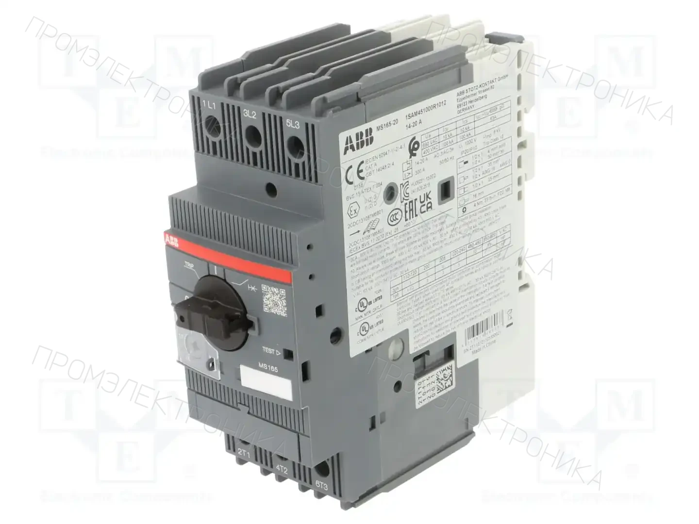 ABB 1SAM451000R1012 — Выключатели двигательные