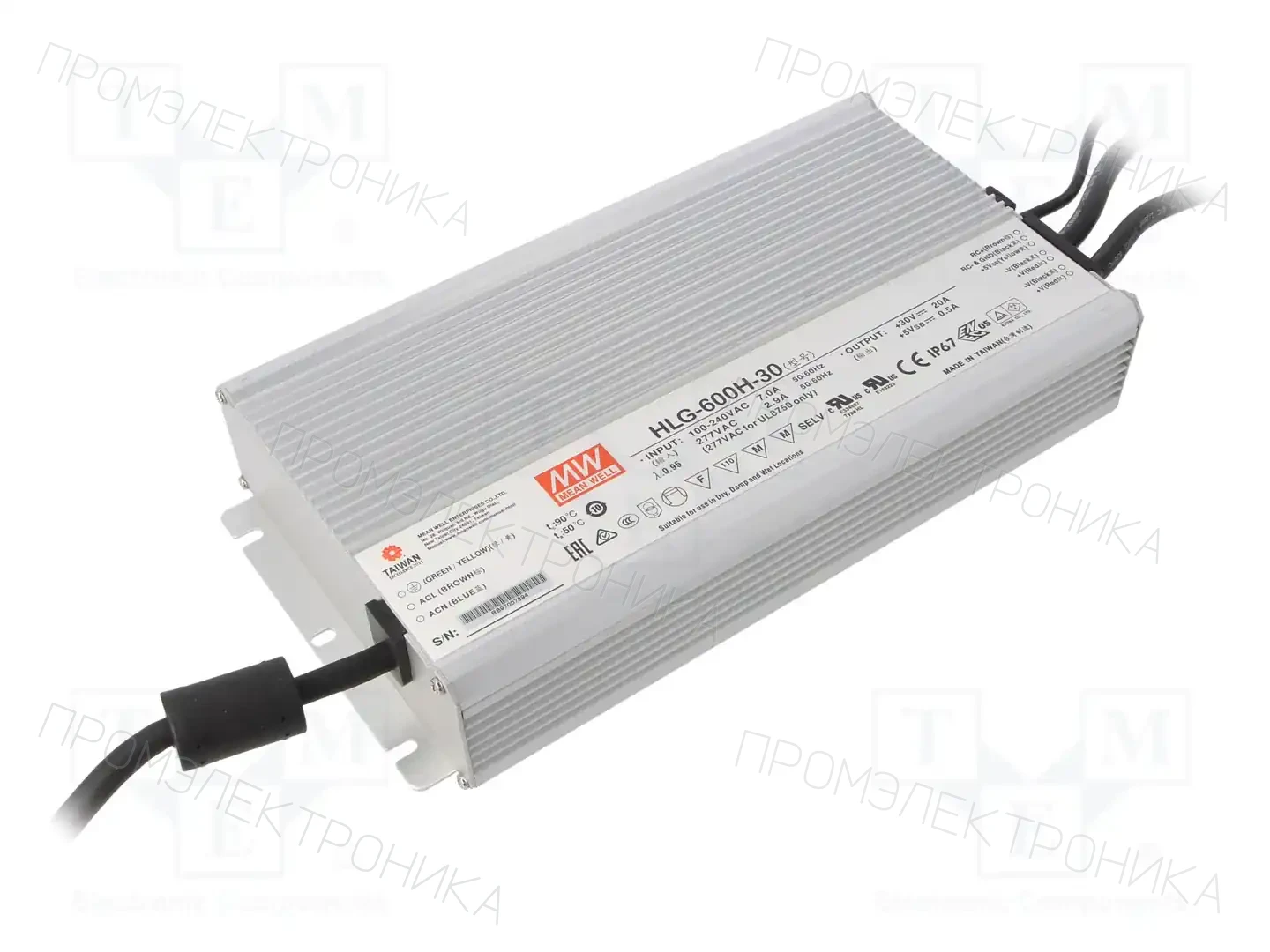 MEAN WELL HLG-600H-30 — Блоки питания для LED