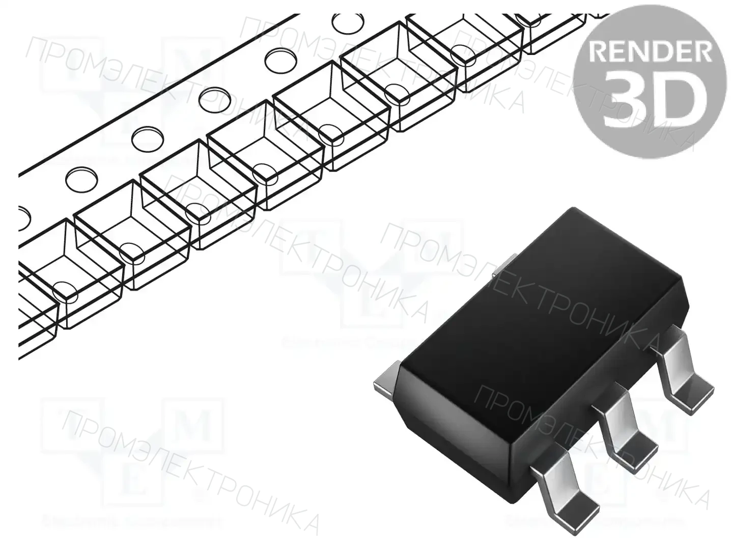 Microchip Technology MCP60721UT-E/LTY — Операционные усилители SMD