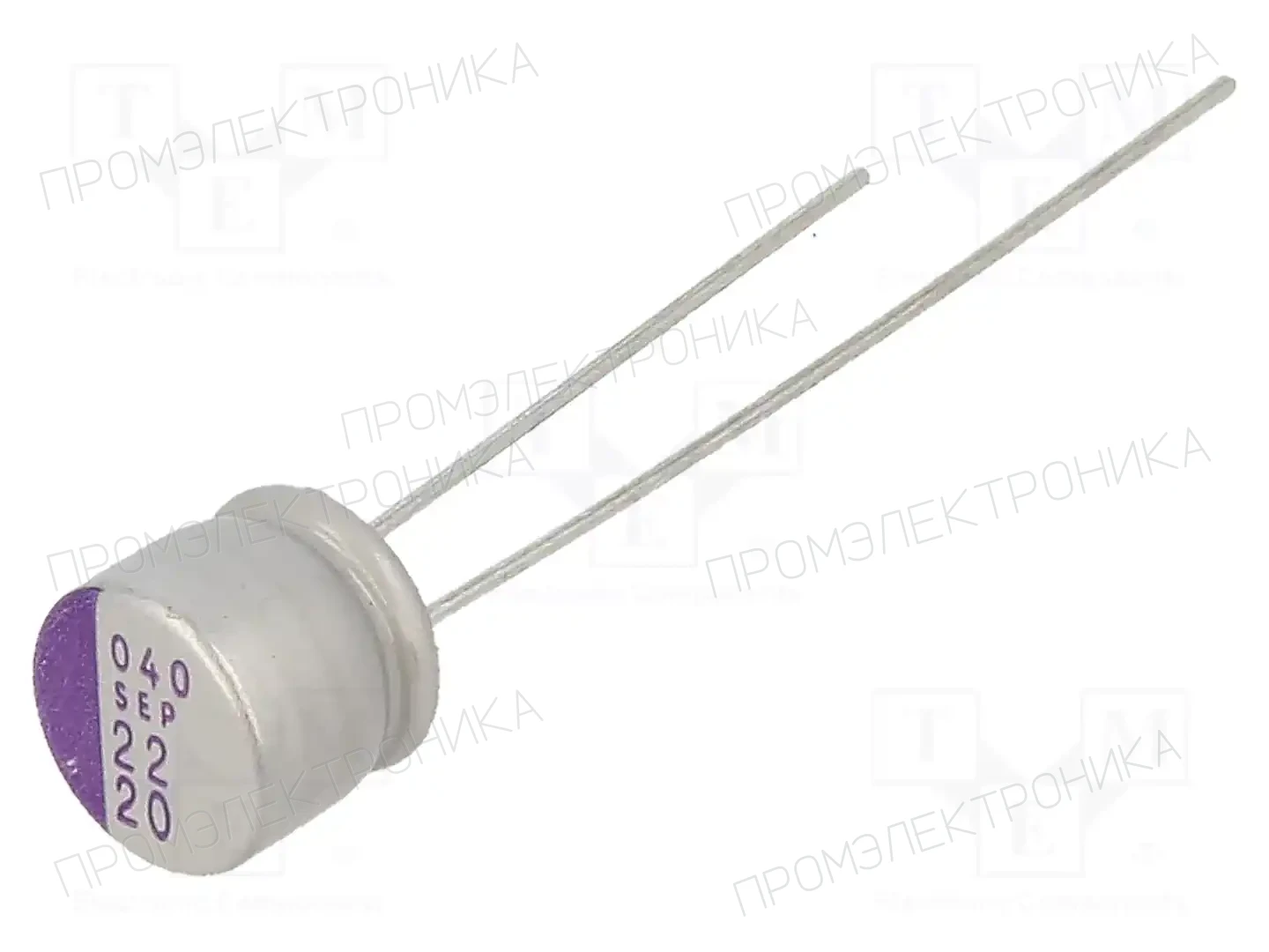 PANASONIC 20SEP22M — Конденсаторы полимерные THT