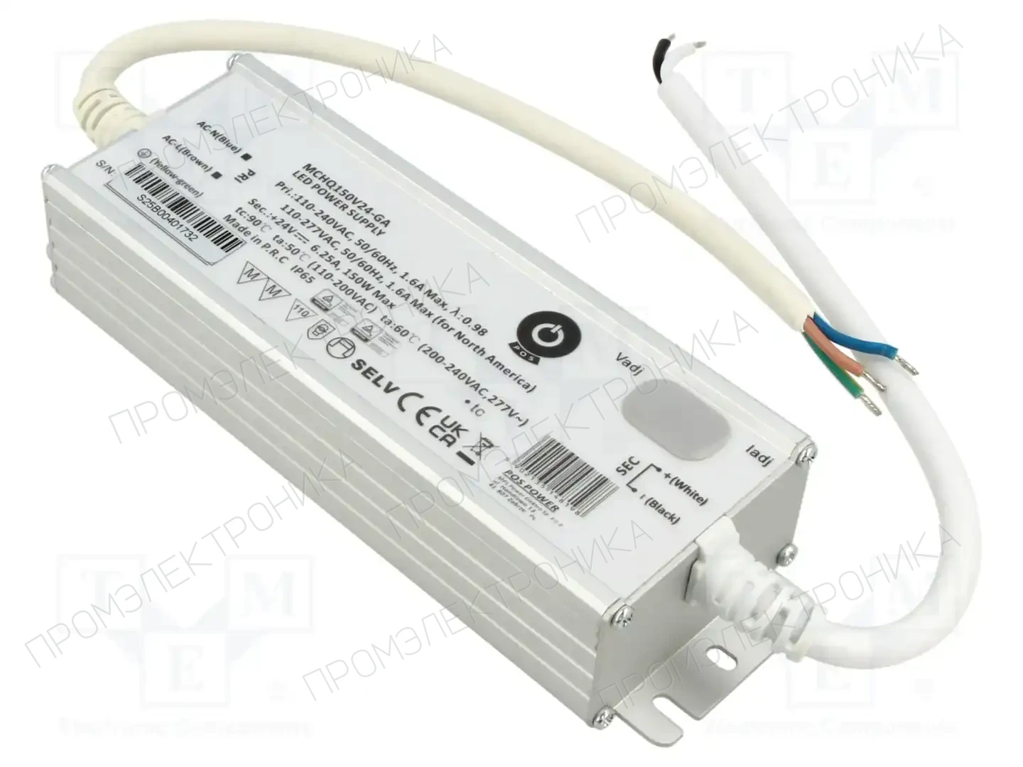 POS MCHQ150V24-GA — Блоки питания для LED