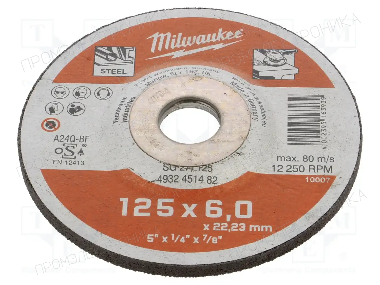 Milwaukee 4932451482 — Диски для резки и шлифовки