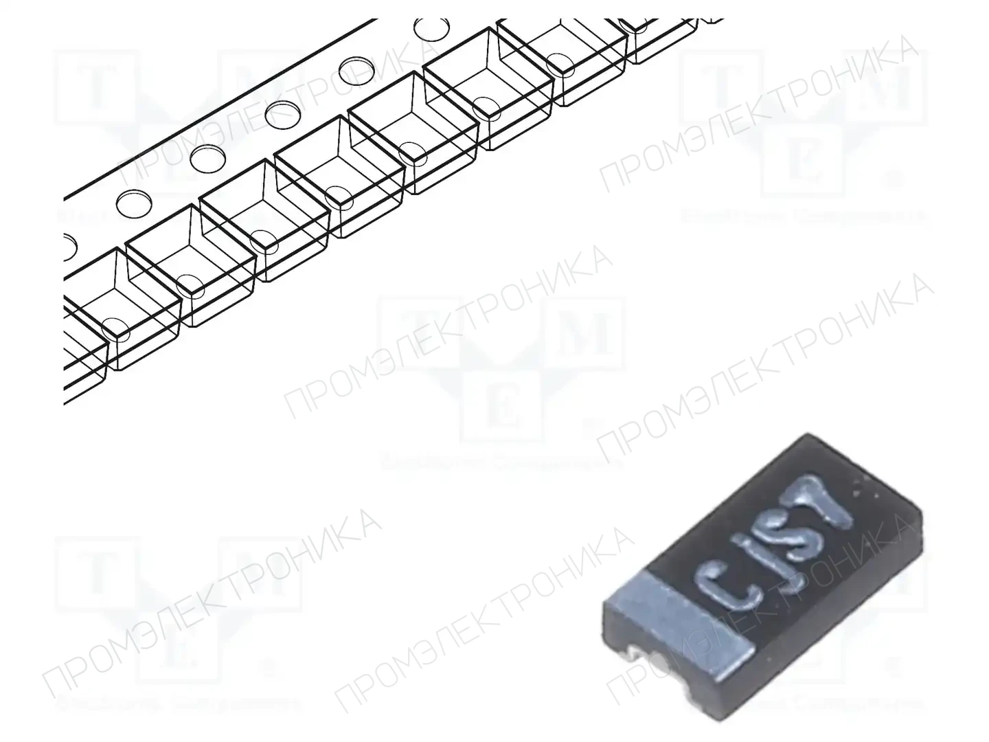 KEMET TF08A476M006APE150 — Конденсаторы полимерные SMD