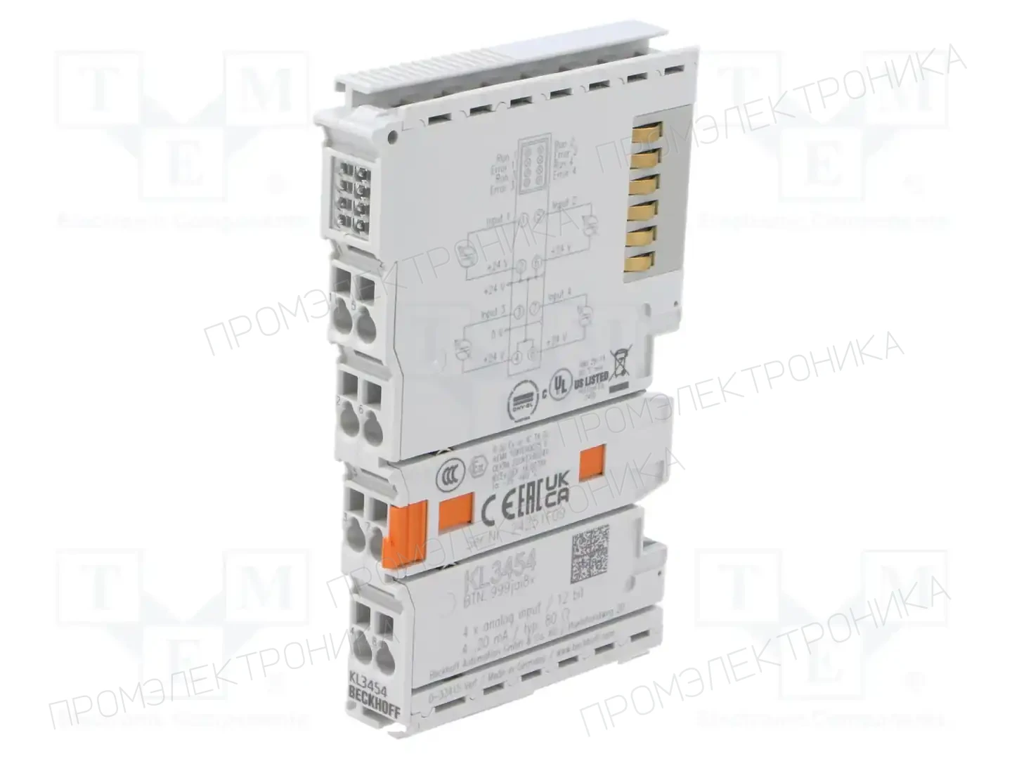 Beckhoff Automation KL3454 — Системы и модули ввода/вывода (I/O)
