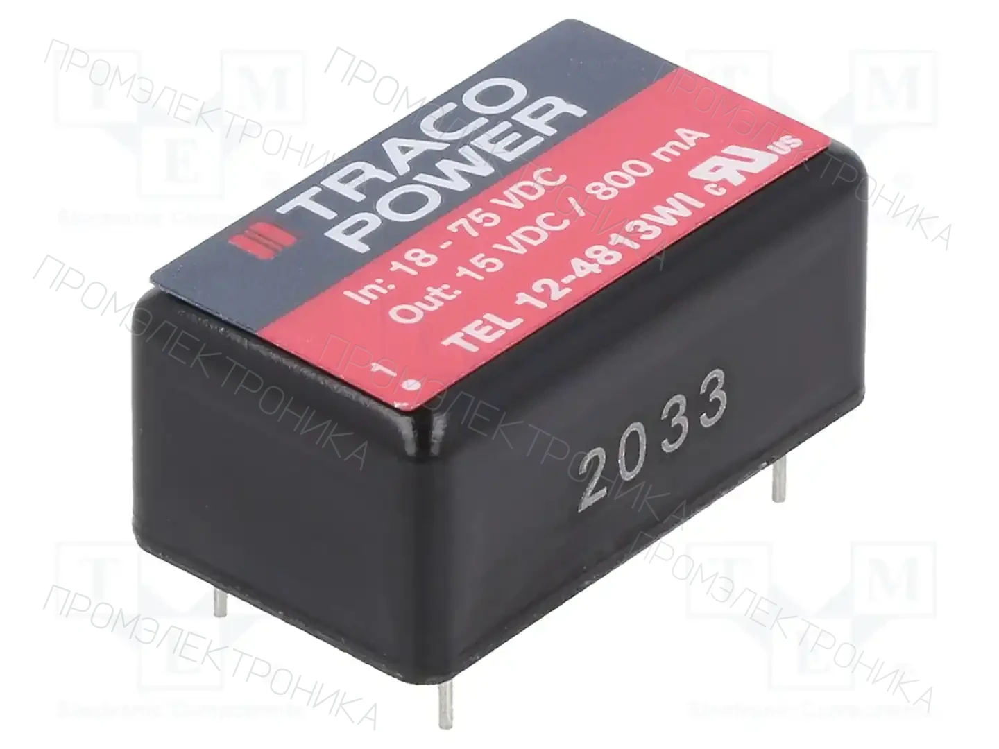 TRACO POWER TEL 12-4813WI — Преобразователи DC/DC