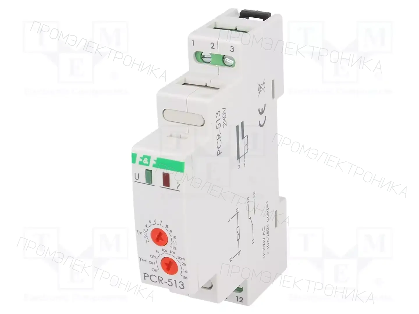 F&F PCR-513 230V — Временные аналоговые реле