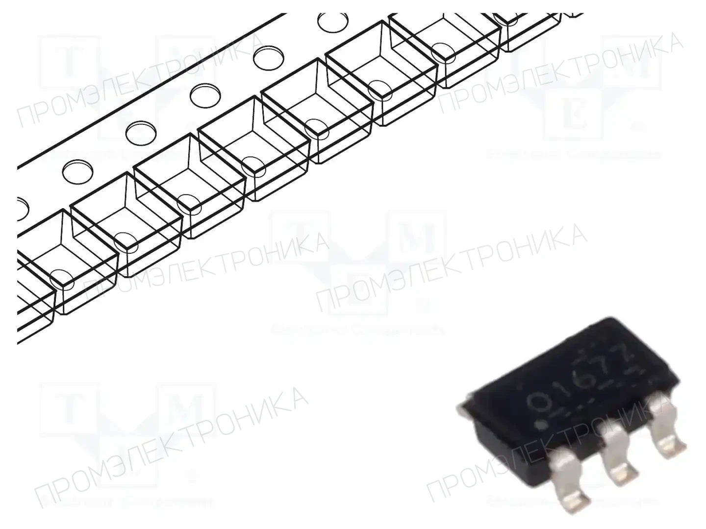 Texas Instruments OPA1677DBVR — Микросхемы RTV - аудио
