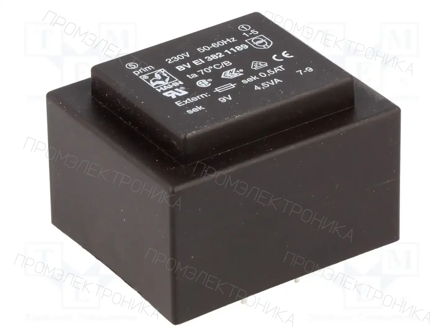 HAHN BV EI 382 1189 — Трансформаторы PCB