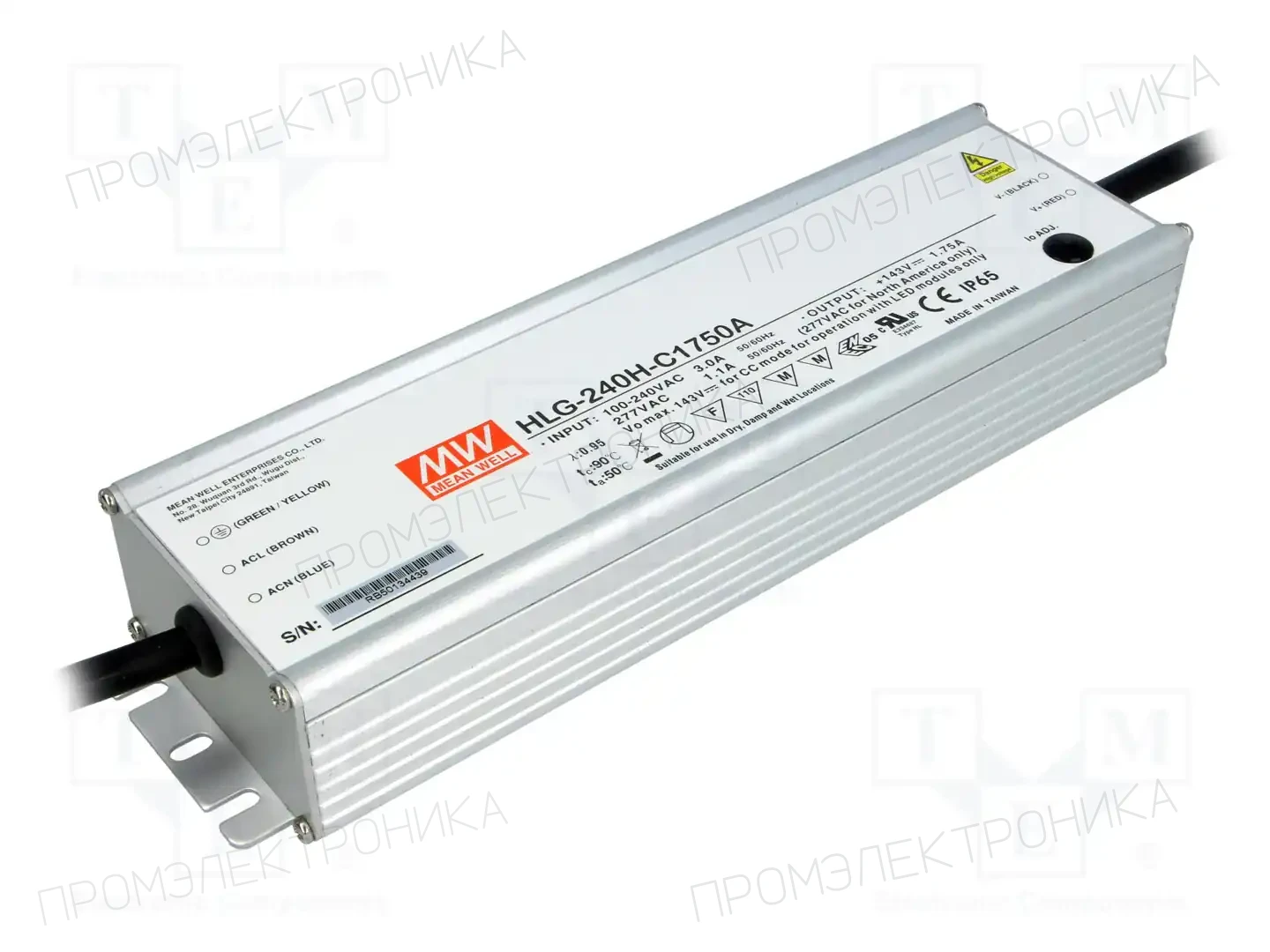MEAN WELL HLG-240H-C1750A — Блоки питания для LED