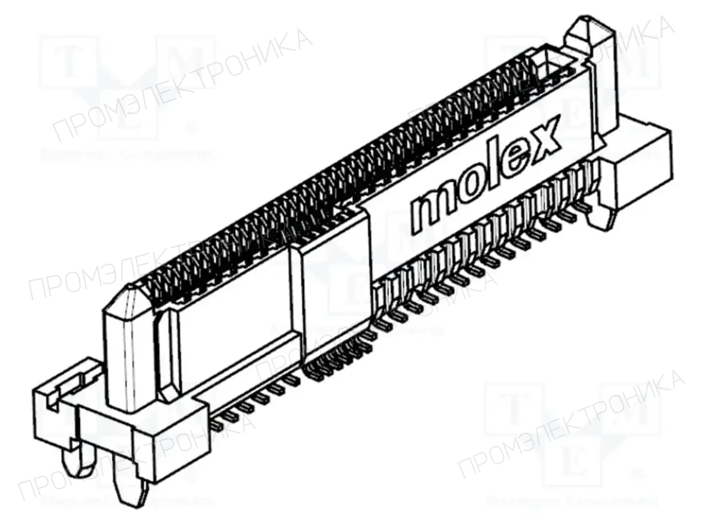 MOLEX 207203-1003 — Разъeмы MDR