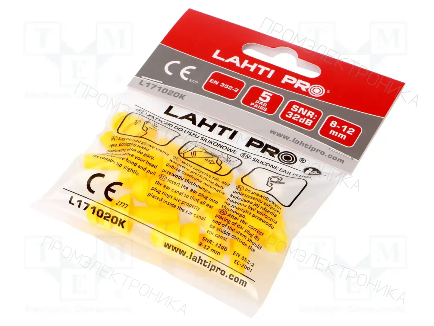 LAHTI PRO L171020K — Защита слуха