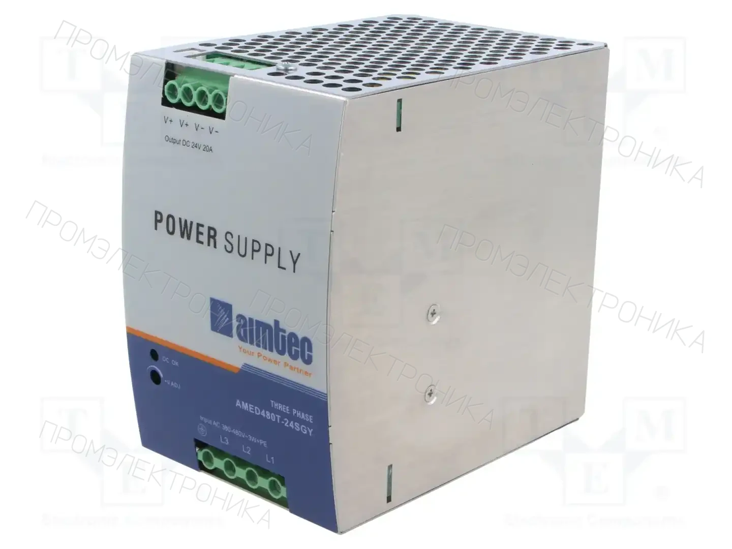 AIMTEC AMED480T-24SGY — Блоки питания на DIN-рейку