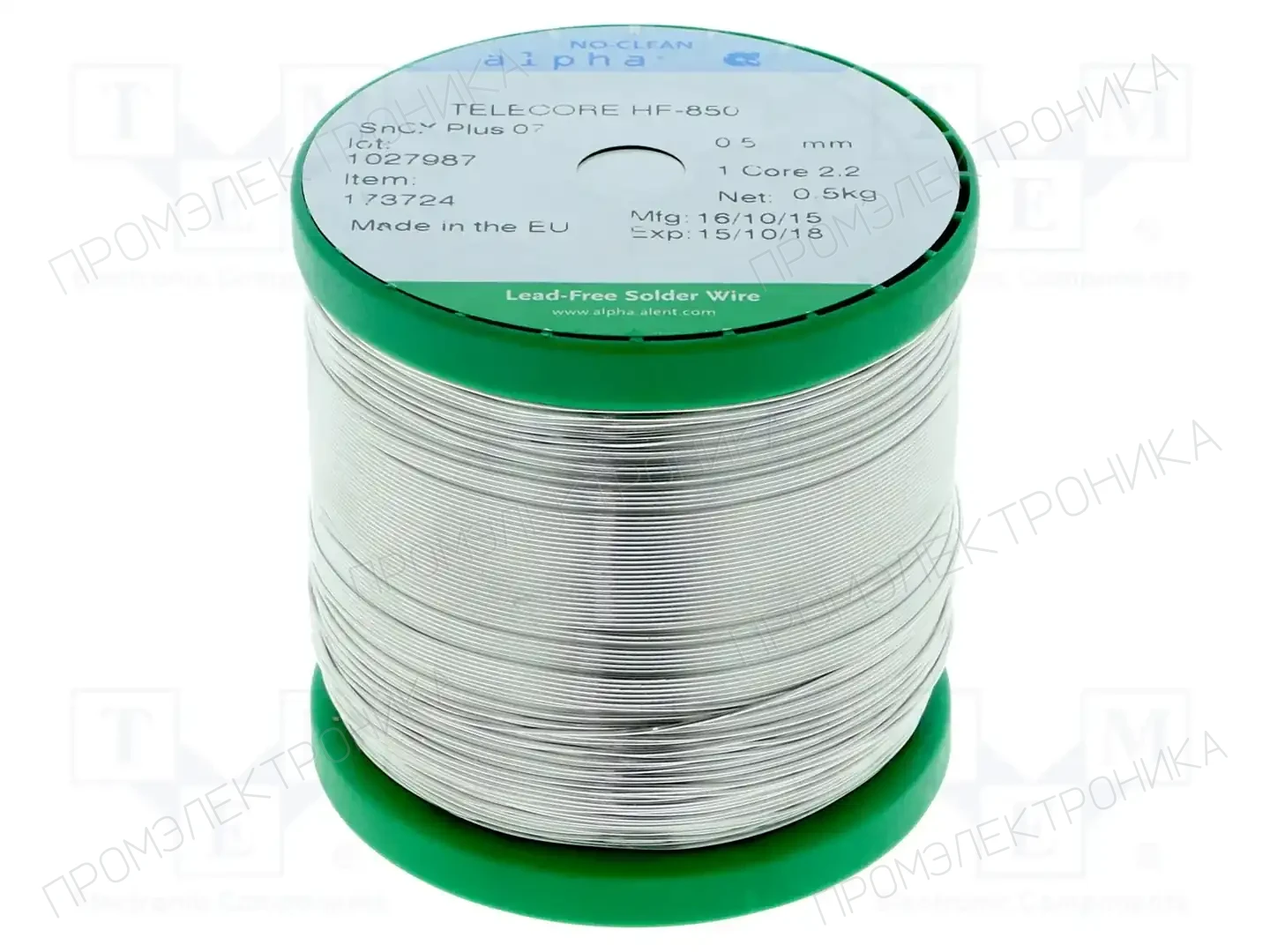 ALPHA TELECORE HF-850 SNCX PLUS 07 0,5MM — Паяльные провода бессвинцовые