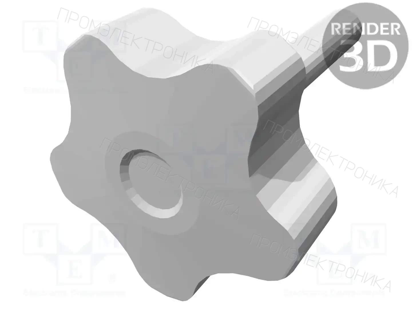 ELESA+GANTER VCT.50 P-M10X50-C2 — Ручки зажимные