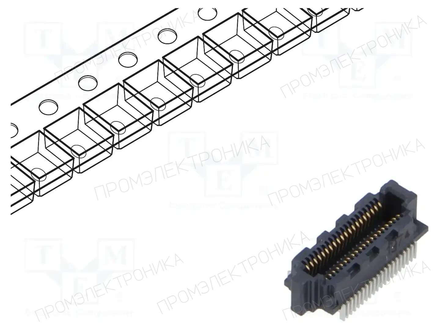 SAMTEC SS4-20-3.50-L-D-K-TR — Разъeмы пластина - пластина