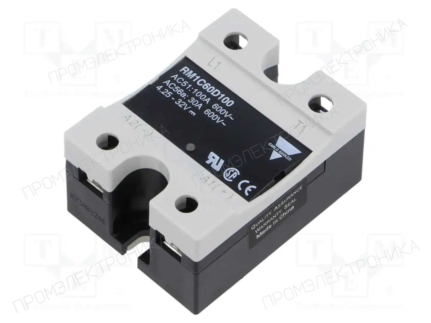 CARLO GAVAZZI RM1C60D100 — Реле SSR однофазные