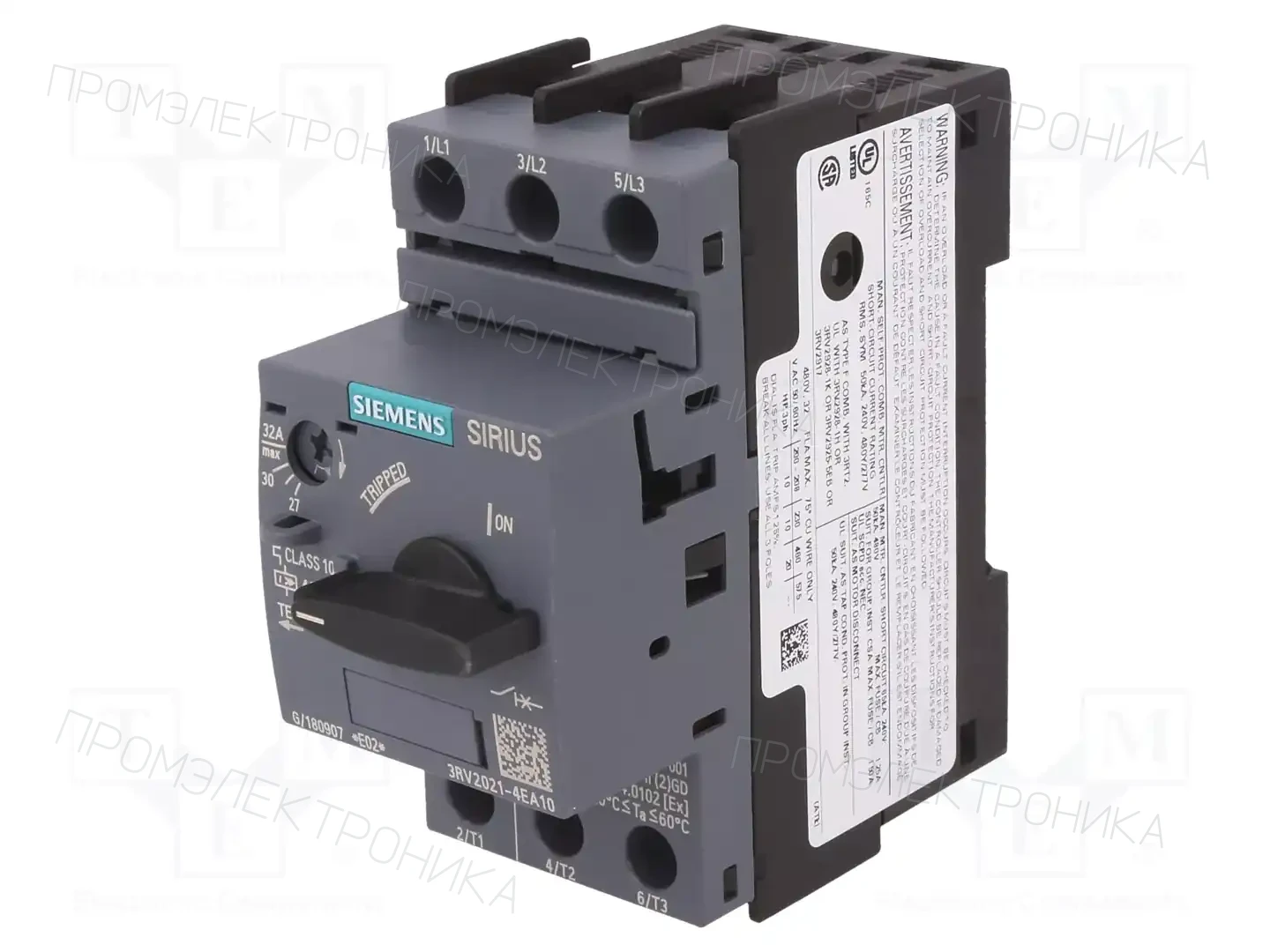 SIEMENS 3RV2021-4EA10 — Выключатели двигательные