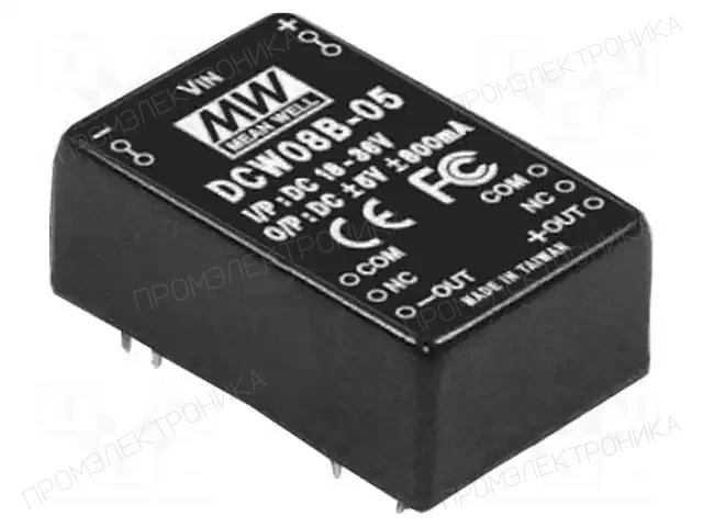 MEAN WELL DCW08A-15 — Преобразователи DC/DC