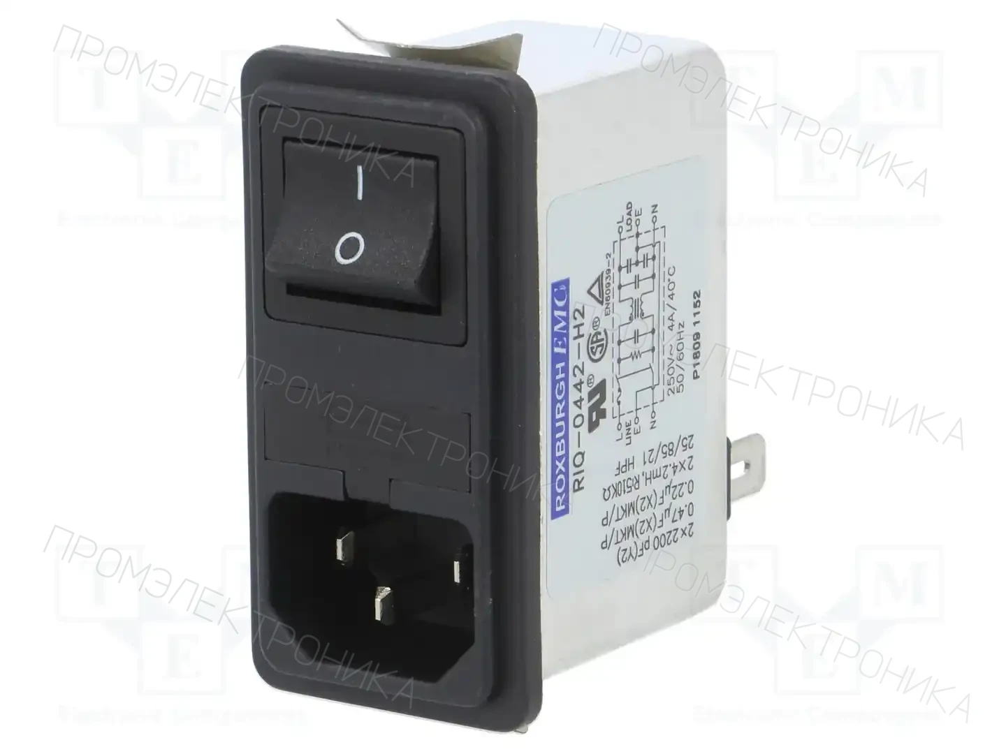 ROXBURGH EMC RIQ0442H2 — Разъемы IEC 60320