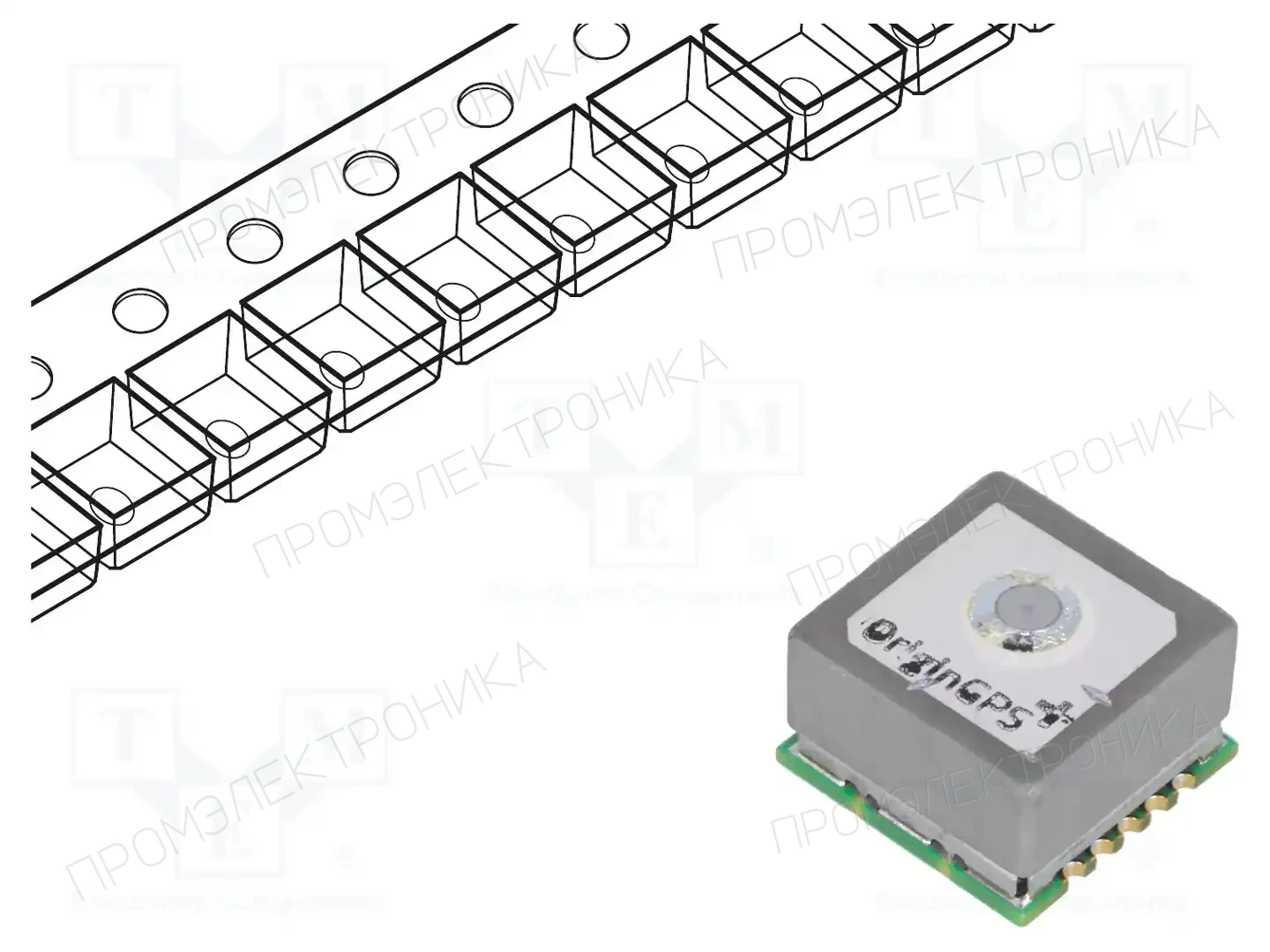 OriginGPS ORG1510-AG05 — Модули GNSS (GPS)