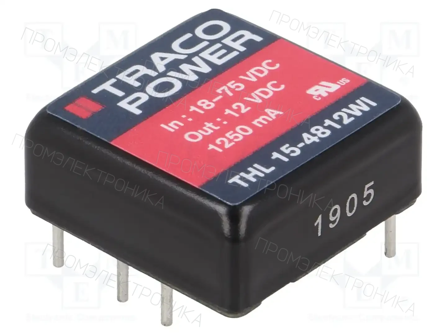 TRACO POWER THL 15-4812WI — Преобразователи DC/DC