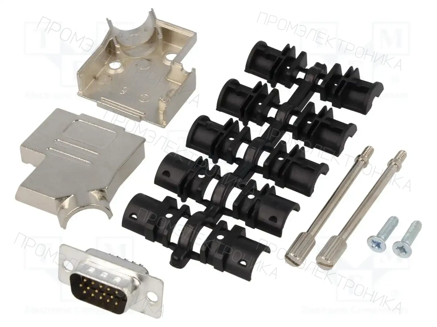 ENCITECH D45ZK09-HDP-K — Комплектные штекеры D-Sub