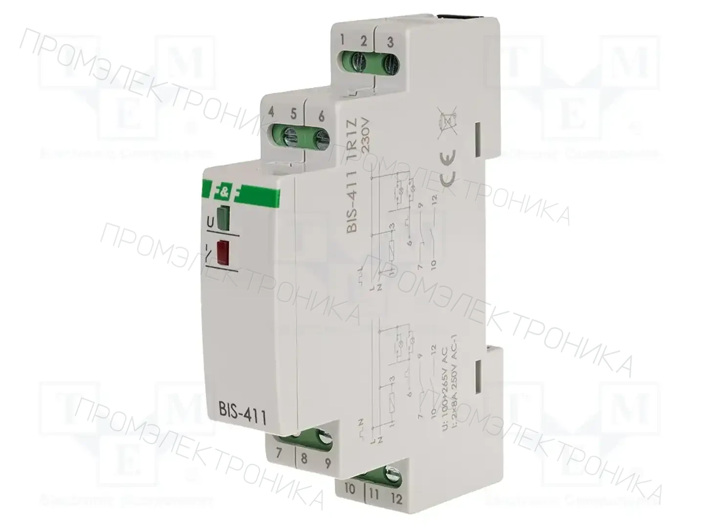 F&F BIS-411-1R1Z — Монтажные реле