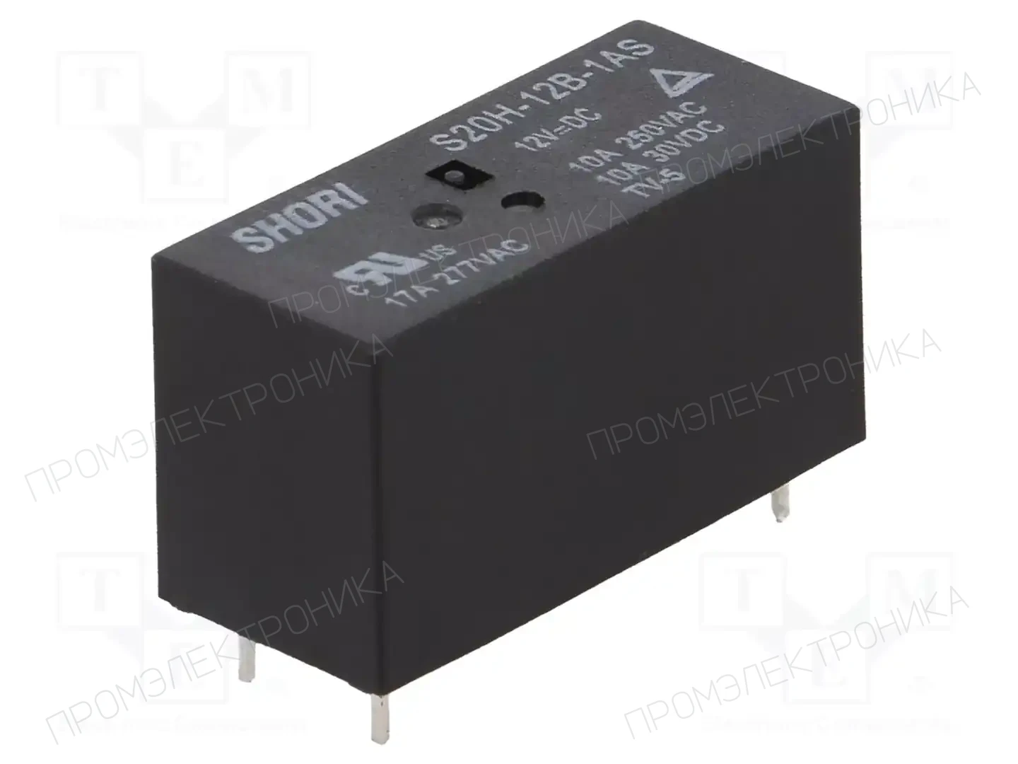 SHORI ELECTRIC S20H-12B-1AS — Реле электромагн. миниатюрные