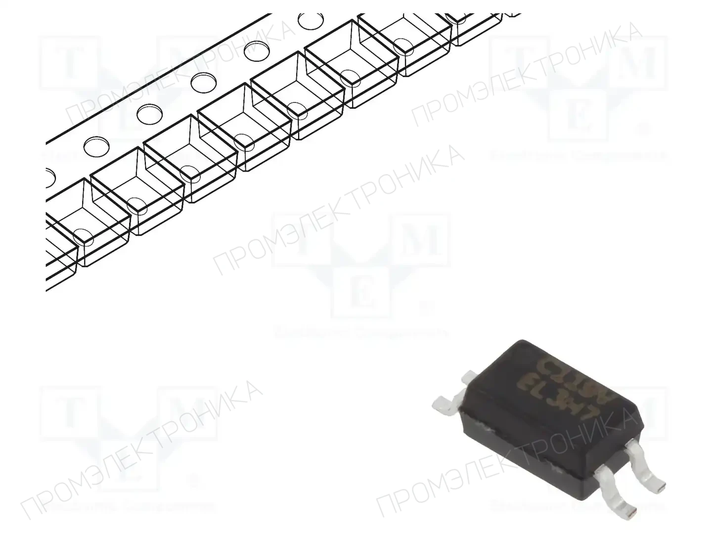 EVERLIGHT EL3H7(C)(TA)-VG — Оптроны – аналоговый выход