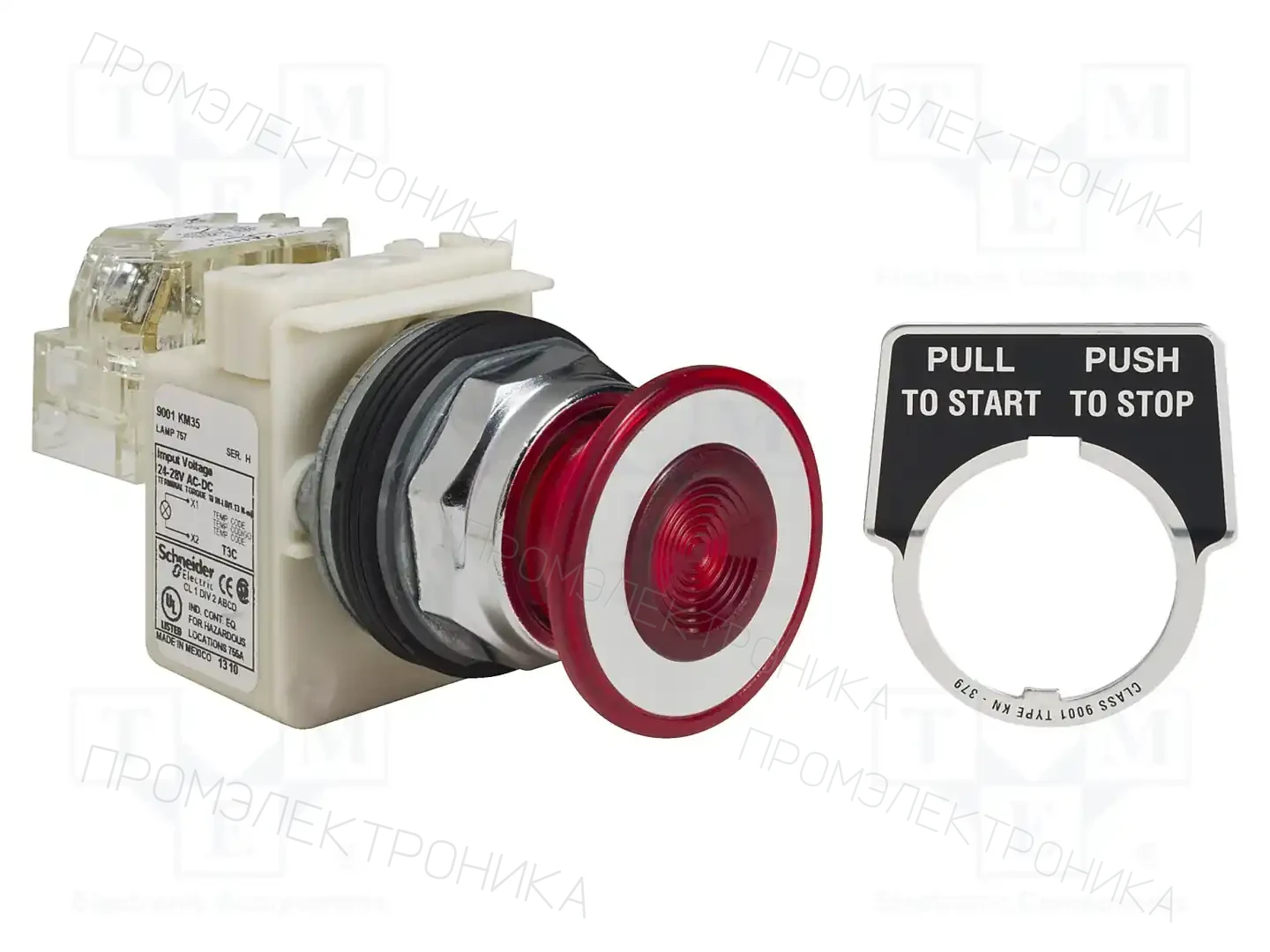 SCHNEIDER ELECTRIC 9001KR9P35RH13 — Переключатели панельные стандартные 30мм