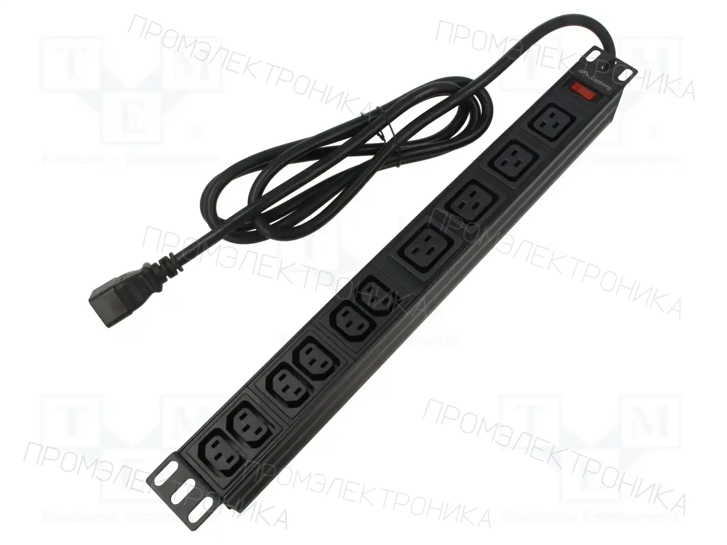 LANBERG PDU-04I1906I-0200-C20-BK — Планки защиты от перенапряжения