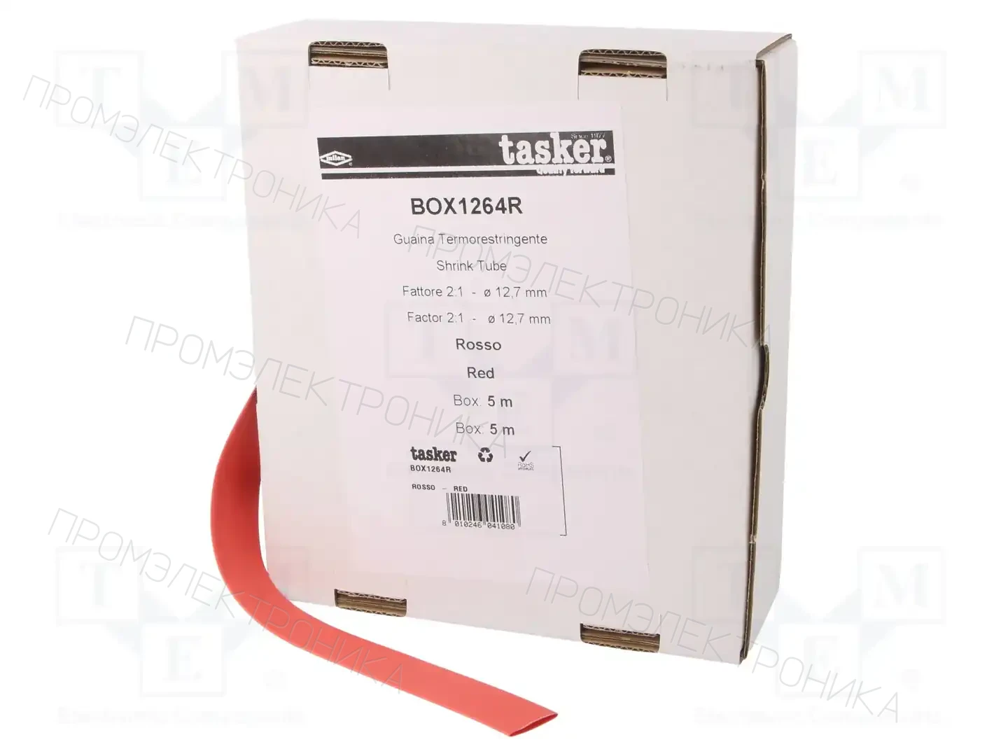 TASKER BOX 1264 R — Трубки термоусадочные