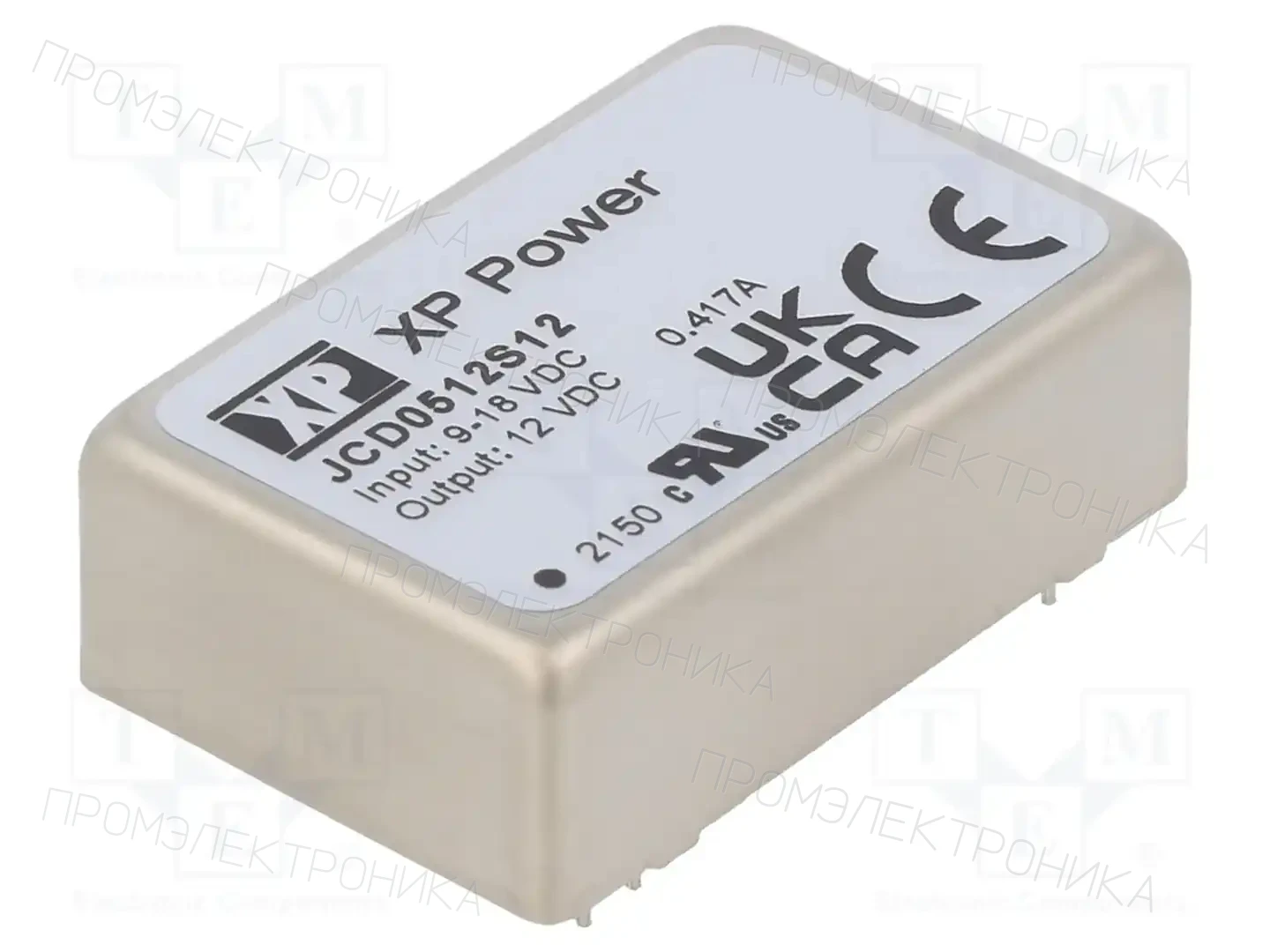 XP POWER JCD0512S12 — Преобразователи DC/DC