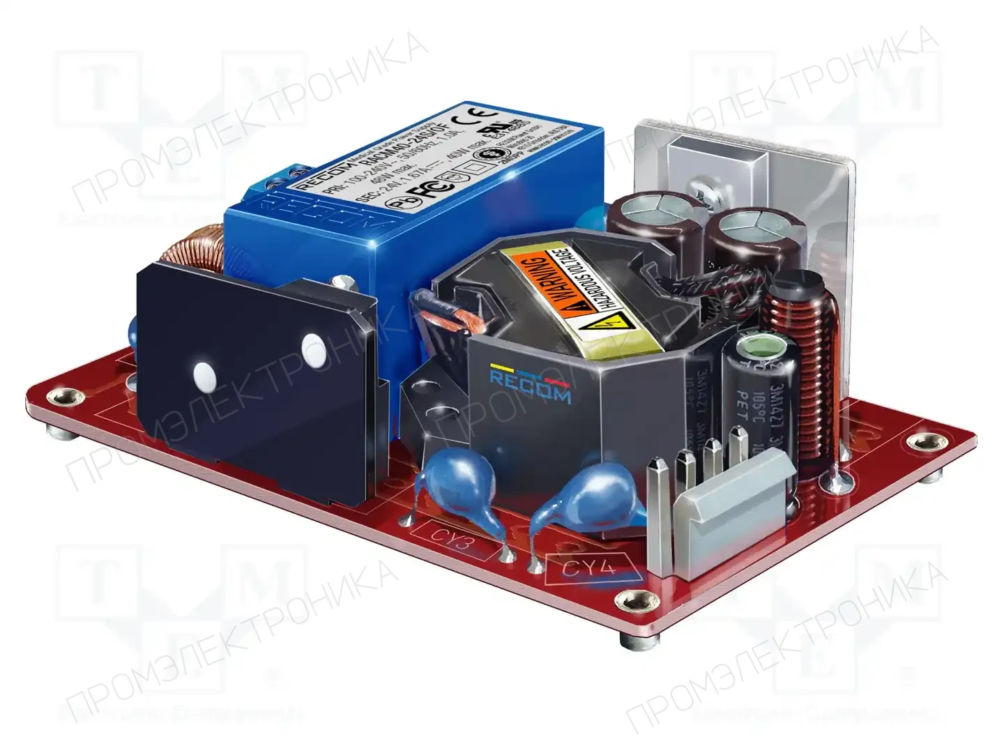 RECOM RACM40-15S/OF — Открытые блоки питания