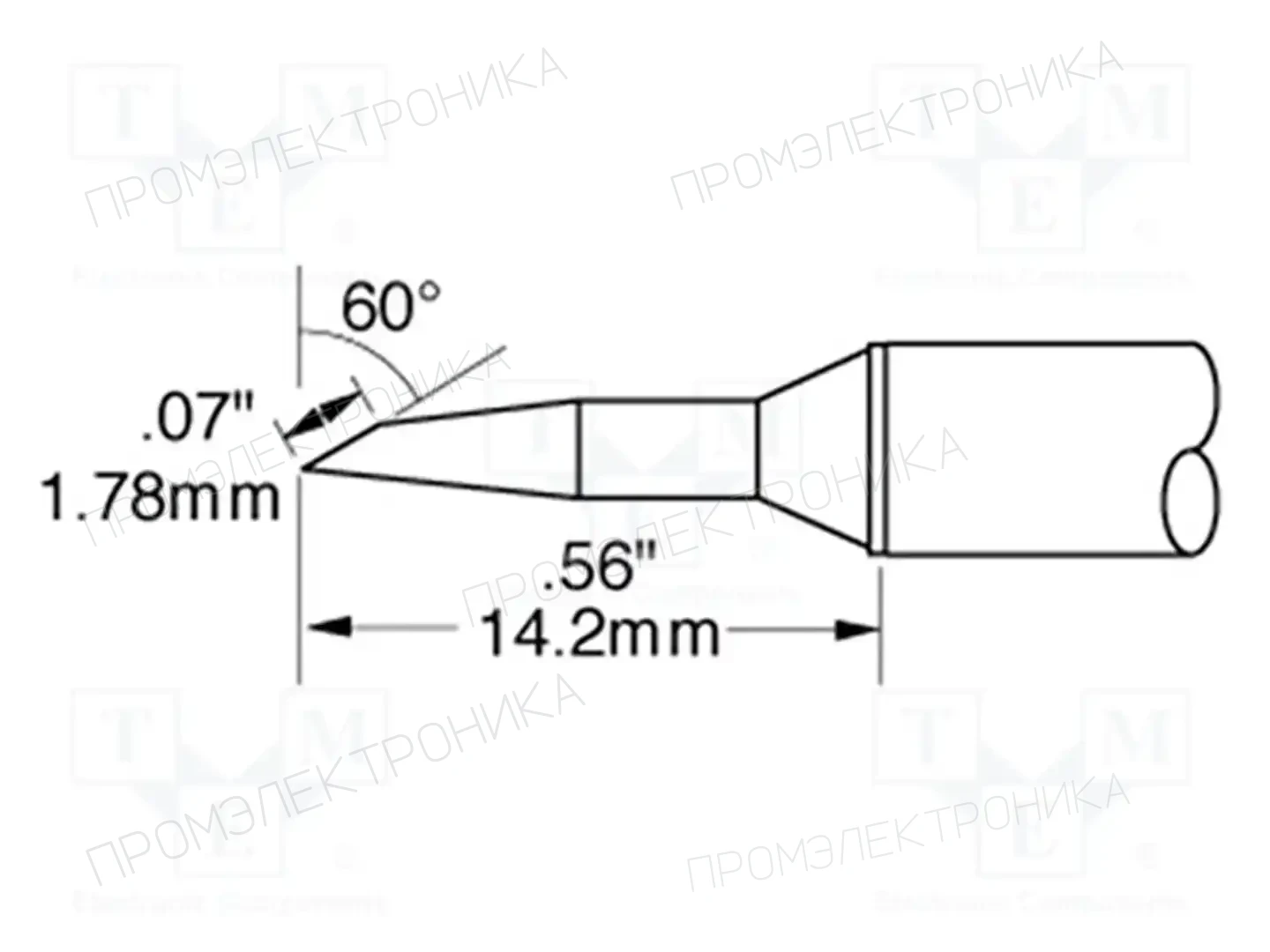 METCAL CVC-9BV6018R — Жала паяльников