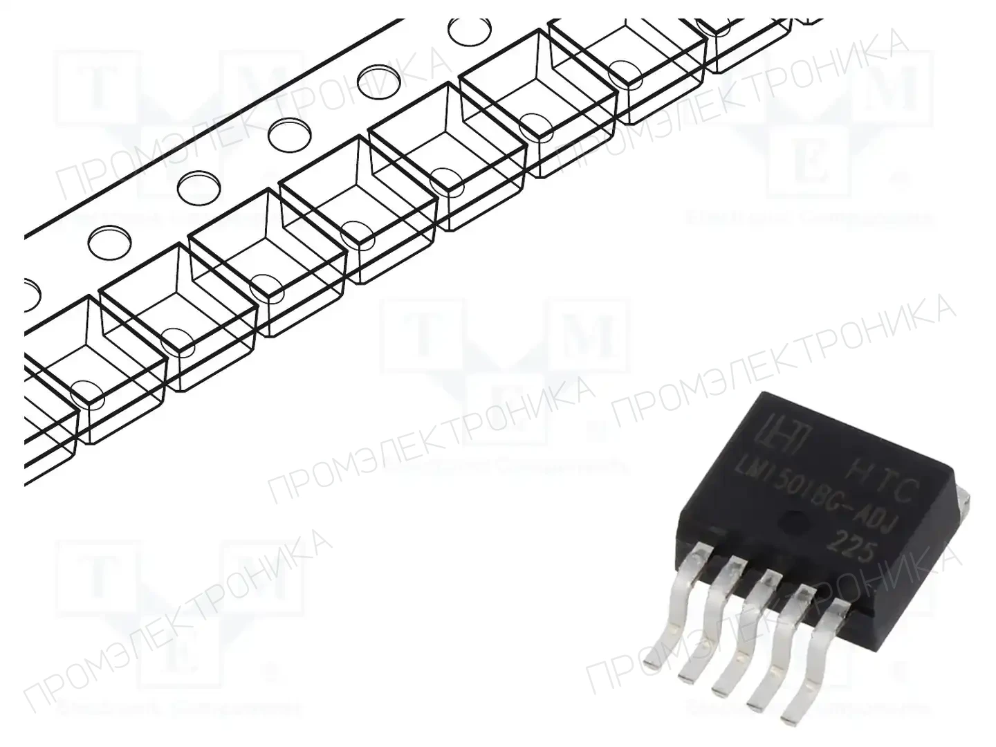 TAEJIN TECHNOLOGY / HTC Korea LM1501BGR-ADJ — Регуляторы напряжения - микросхемы DC/DC