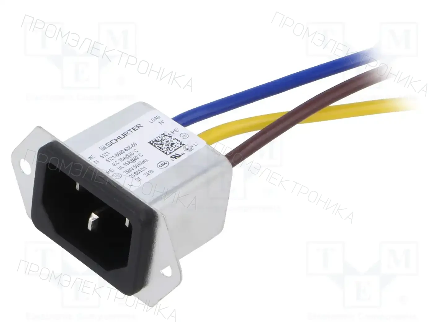 SCHURTER 3-132-199 — Разъемы IEC 60320