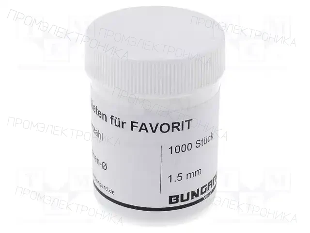 BUNGARD 1000 RIVETS 1.5MM — Паяльные устройства остальные