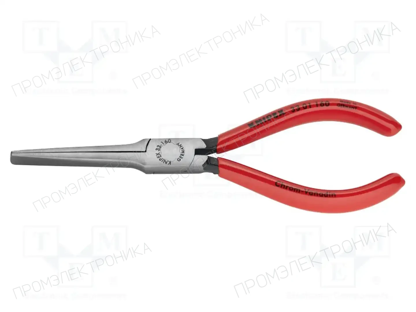 KNIPEX 33 01 160 — Клещи-кусачки плоские и полукруглые