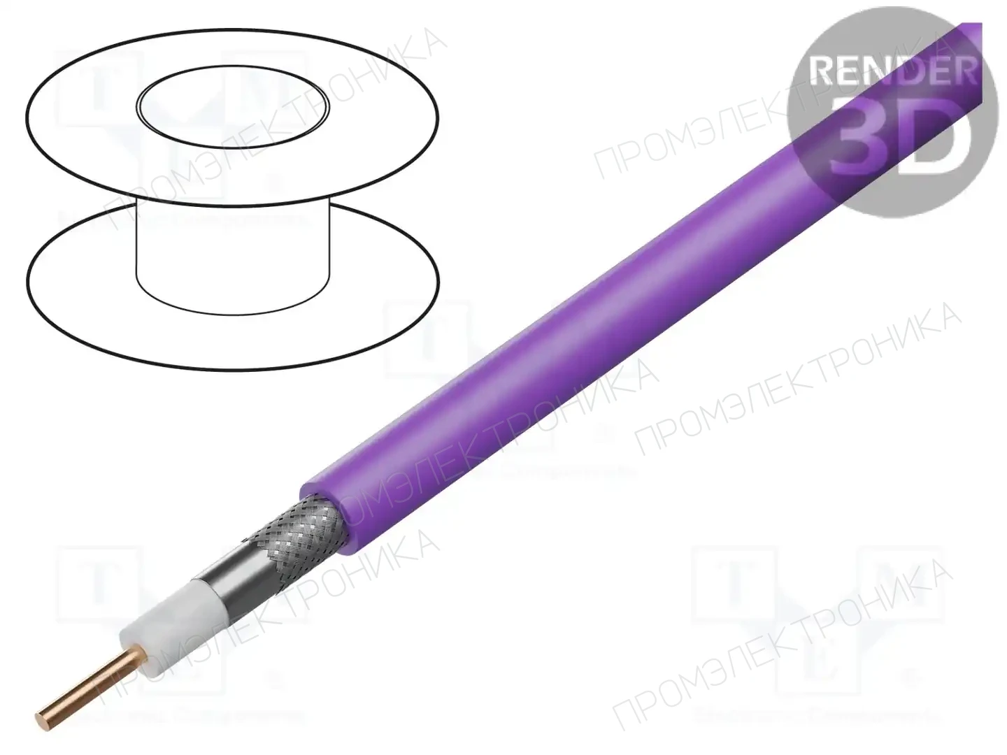 BELDEN 1694A.02305 — Провода коаксиальные