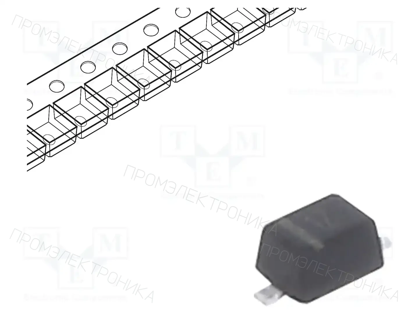 TAIWAN SEMICONDUCTOR BZT52B2V7S RRG — Стабилитроны SMD